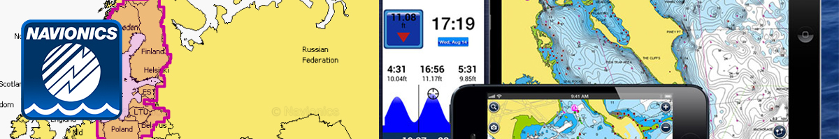 Карта Navionics Baltic Sea 44XG