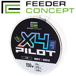 Feeder Concept Pilot x4 Braid Black 150m 