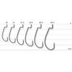 Крючок офсетный Daiwa Bassers Worm Hook SS SO 3/0