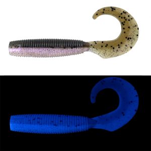 Силиконовая приманка Daiwa Bait Junkie 4" Grub цв. PEARL TROUT