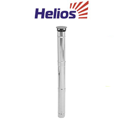 Helios (HS-GS-D-3) Дымоход с зонтиком Smart D 90мм
