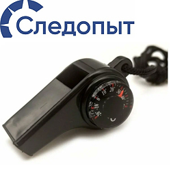 Следопыт Компас-термометр (свисток)