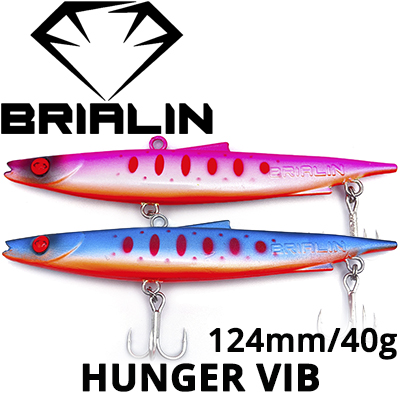 Brialin Hunger Vib 124мм 40гр