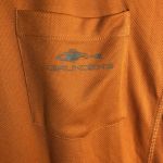 Футболка Grundens Fish Head Long Sleeve Shirt Burnt Orange, 3XL