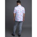 Рубашка поло c УФ защитой Redbor Kaper Chilly UV 50+ Flamingo/White р-р XXL