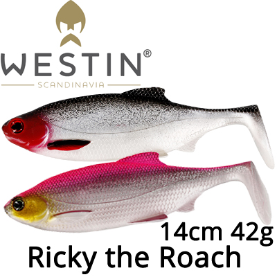 Westin Ricky the Roach Shadtail 14cm 42g