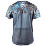 Футболка мужская Veduta Air серия UPF50+ Reptile Skin Blue р.2XL