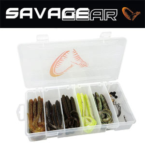 Savagear SG Rib Worm Kit 30+17pcs