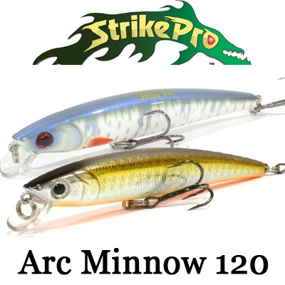 Strike Pro Arc Minnow 120 (EG-136F)