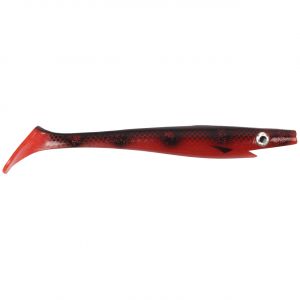 Приманка силиконовая Strike Pro XXL Pig Shad 23см 90гр 116 Bloody Spotted Bullhead