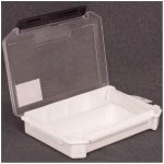 Коробка для приманок Kosadaka TB-S38-WH, 21*14.5*4см, 3 секции, белая