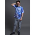 Футболка c УФ защитой Redbor Kaper Tropico UV 50+ Blue р-р L
