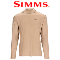 Simms Tech Hoody - Artist Series, Stone/Lure