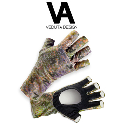 Veduta UV Gloves Reptile Skin Forest Camo