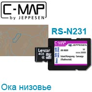 Карта C-MAP Lowrance RS-N231