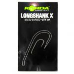 Крючок Korda Long Shank-X №8 KLSX8