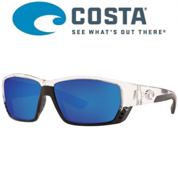 Costa Tuna Alley 580G Crystal/Blue Mirror