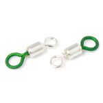 Вертлюг Kaida Swivel Colorful цв. зеленый #12S