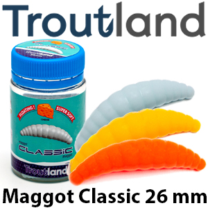 Troutland Maggot Classic 26 mm