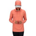 Термофутболка Simms Women's Solarflex Hoody, Smoked Salmon Heather, S