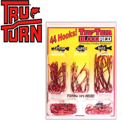 Tru-Turn Original Cam-Action Hook blood red