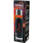Термос Тонар HS.TM-040 1200ML черный (2 крышки-кружки)