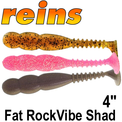 Reins Fat Rockvibe Shad 4"