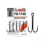 Двойной крючок Fanatik FD-1140 № 8 (в уп.шт. 5)