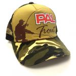 Бейсболка PAL Trout Cap PTC-1702 Brown Camo Beak / Brown Camo Mesh