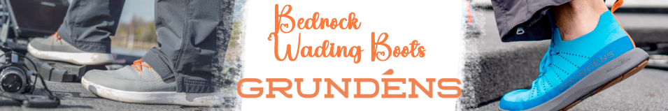 Grundens Bedrock Wading Boots - Felt, Anchor