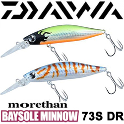 Daiwa Morethan Baysole Minnow 73S DR