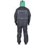 Костюм-поплавок мужской зимний ХСН "Angler prosport", hardguard, черный (зеленые молнии) (58-60/188)