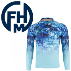 FHM Mark Evo V2 Принт голубой/мятный