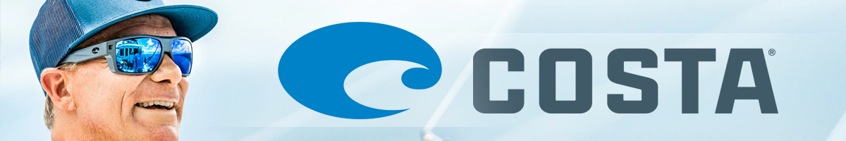 Costa Diego 580P Matte Black/Blue Mirror
