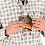 Рубашка Simms BugStopper LS Shirt, Plaid Cork Plaid, S