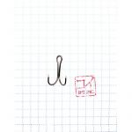 Крючок двойник KOI "Short Double Hook", размер 6 (INT), цвет BN (10 шт.)