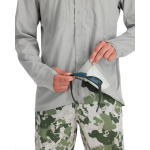 Рубашка Simms Intruder BiComp Fishing Shirt, Cinder, L
