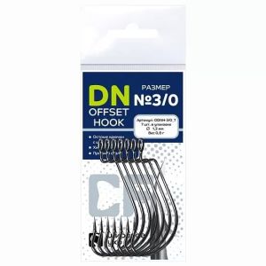 Офсетный крючок CF Offset WR hook №5/0 7 шт