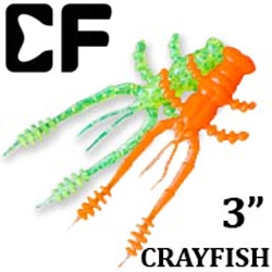 Crazy Fish Crayfish 3"