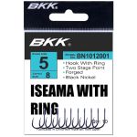 Крючок одинарный с поводком BKK Ready Rig Diamond - Iseama GD (A-BW-2016) #6, Ø 0.2, 70cm (10шт)