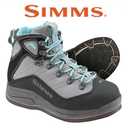 Simms Women's Vaportread Boot Felt, Smoke