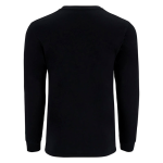Футболка Simms Logo LS Shirt, Jet Black, S