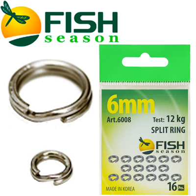Fish Season Split Ring