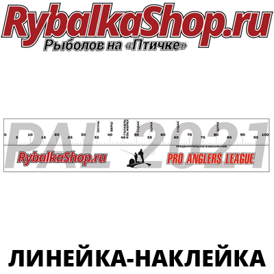 Линейка-наклейка PAL 2021