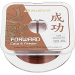 Леска Nisus Forward Carp & Feeder Brown 100m 0,309mm