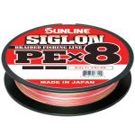 Плетёный шнур Sunline Siglon PEx8 Multicolor 5C 300m #2.5/40LB