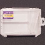 Коробка для приманок Kosadaka TB-S38-WH, 21*14.5*4см, 3 секции, белая