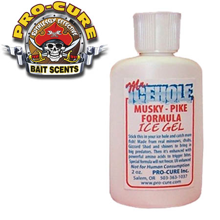 Pro-Cure Mr Icehole Ice Fishing Gel 2 oz.