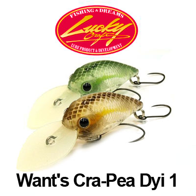 Lucky Craft Want's Cra-Pea Dyi 1 