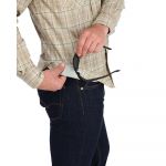 Рубашка Simms Brackett LS Shirt, Dark Stone Classic Plaid, M